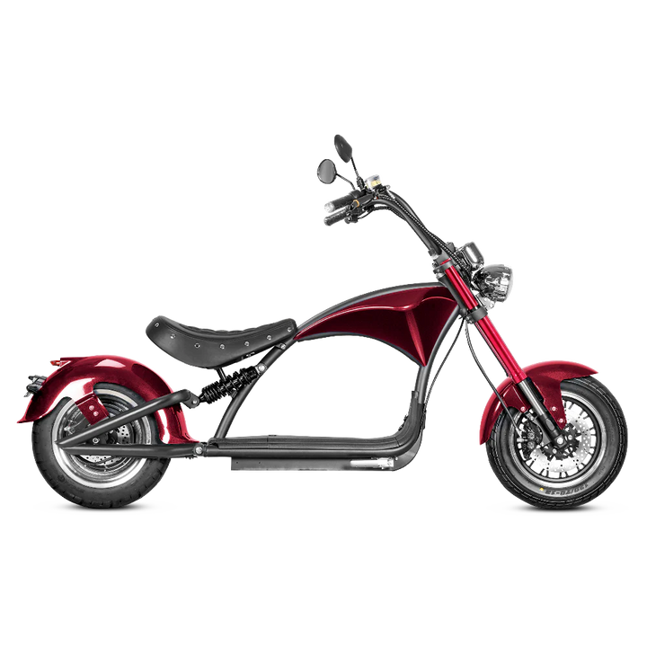 Eahora| Emars M1P Fat Tires,Hydraulic Brakes Moped-Style E-Scooter