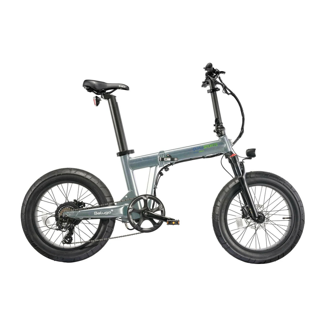 Qualisports BELUGA STD/PLUS| 500W, 48V Folding Fat Tire Electric Bike