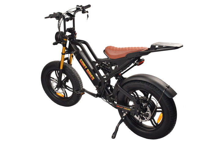 Backrest and Cargo Rack For Goat Power Bikes