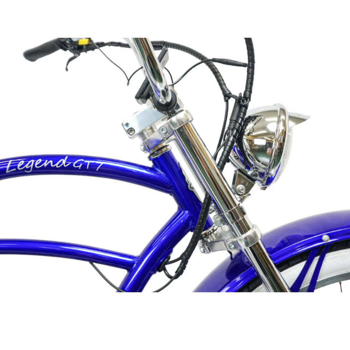 Tracer Legend GT7 1000W Stretch Cruiser Chopper Bike