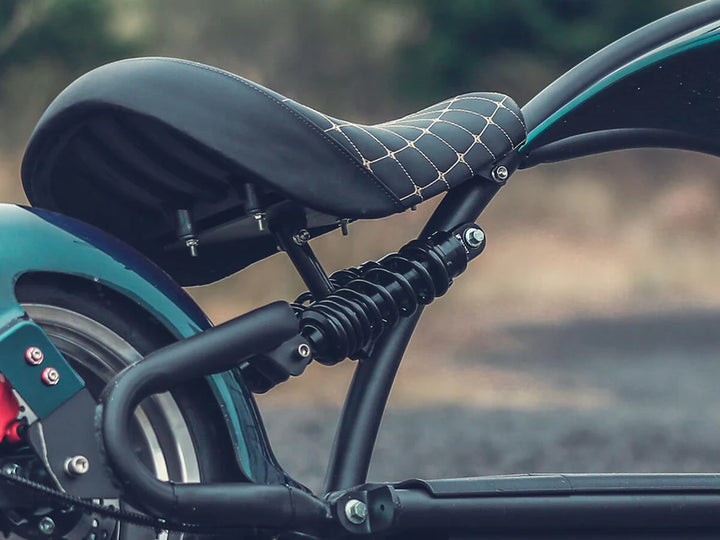 Eahora|M1P Plus 3000W, 60V 30Ah, 45+Mile Range E Chopper Motorcycle