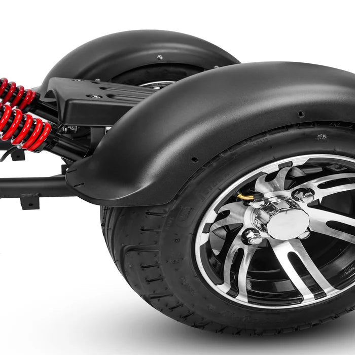 Eahora| GOLF M6G Electric Trike | 2000W Motor, Golf Bag Holder, 3-Wheel Scooter