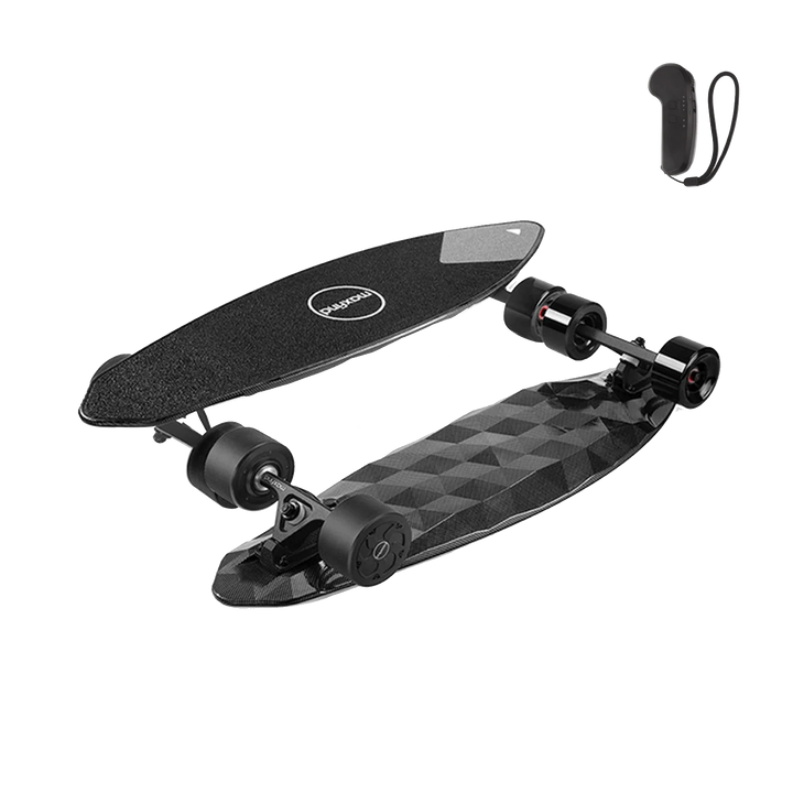 MAXFIND MAX2 PRO| Campus Commuter, Portable, IPX5 Waterproof Mini E-Skateboard