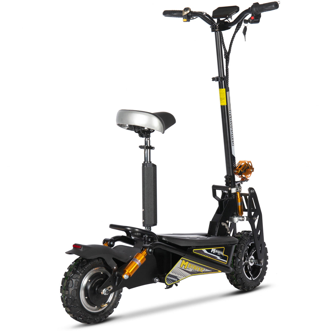 MotoTec| Ares 48v 1600w Foldable Electric Scooter