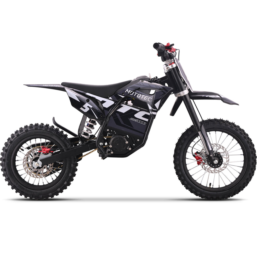 MotoTec 60v 2000w Pro Electric Dirt Bike Lithium