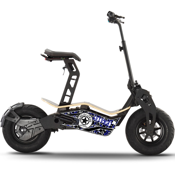 MotoTec| Mad 1600w 48v Foldable Electric Scooter