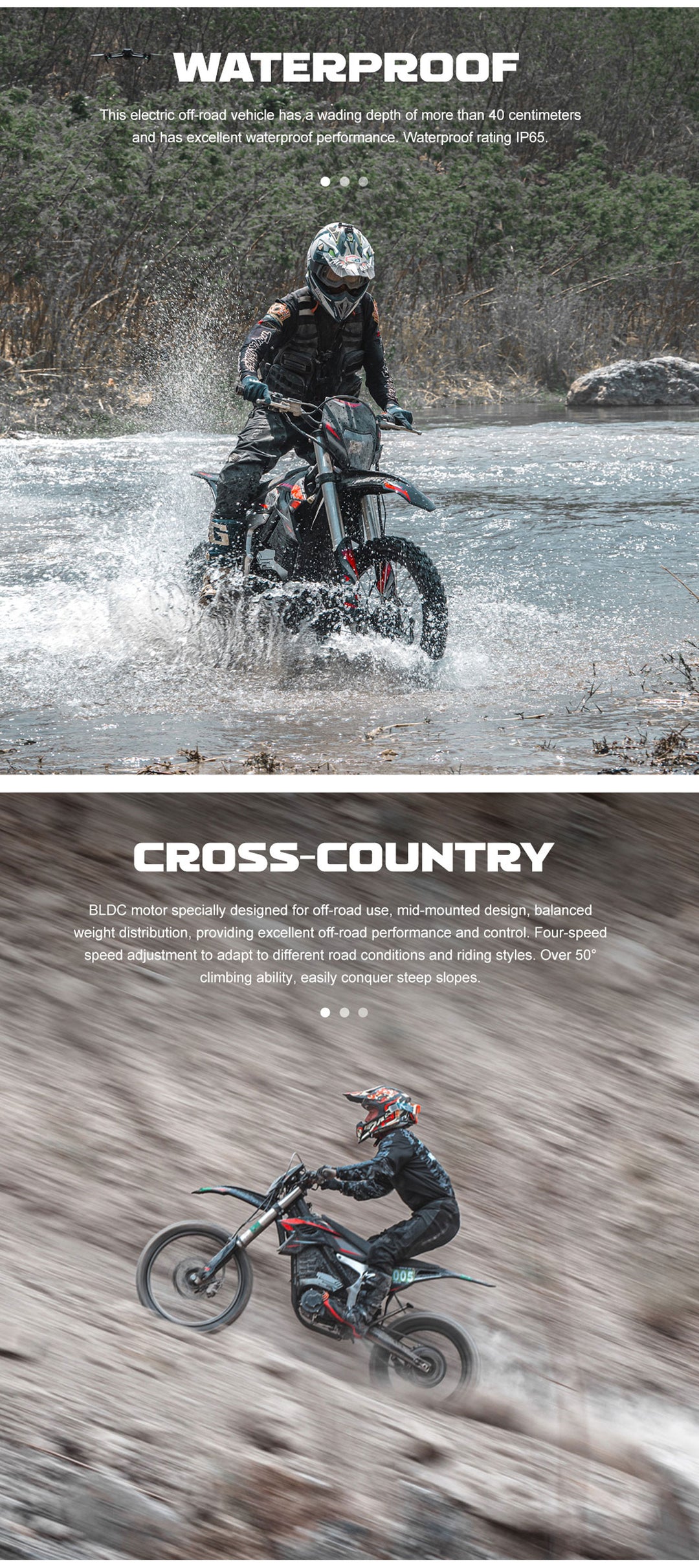 MotoTec Venom 72v 12000w Electric Dirt Bike