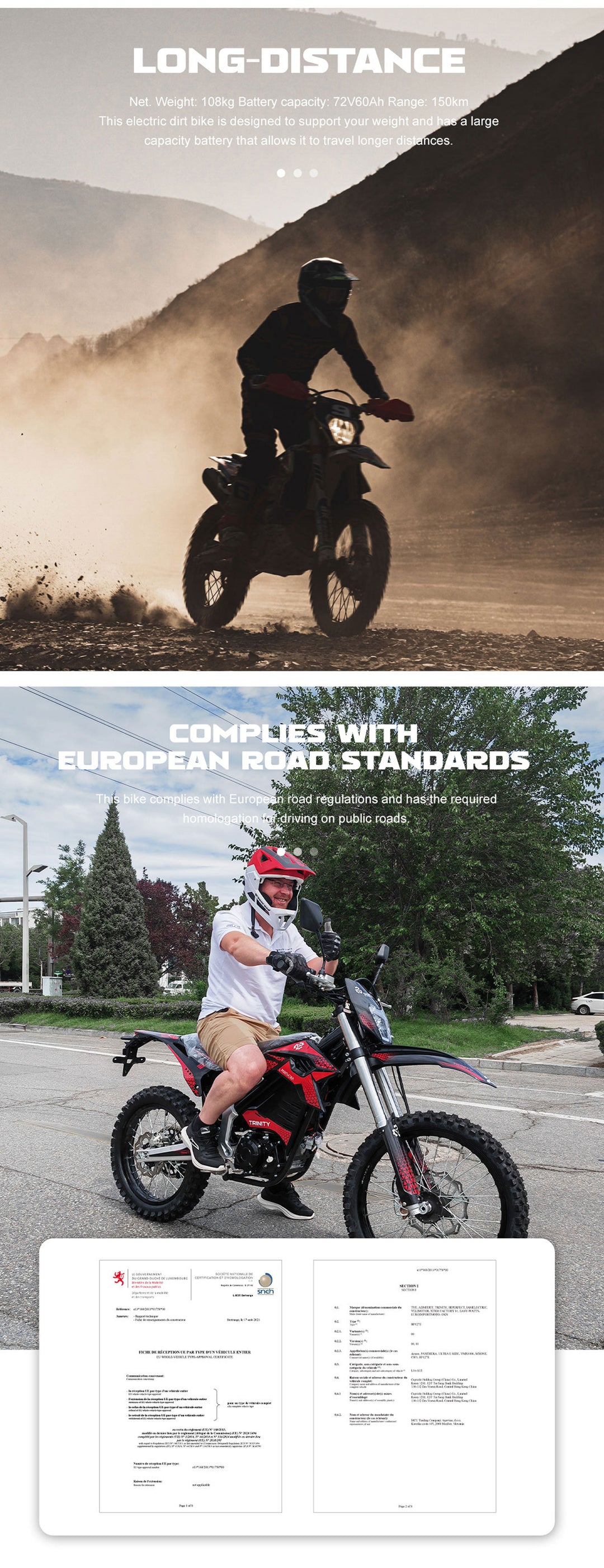 MotoTec Venom 72v 12000w Electric Dirt Bike