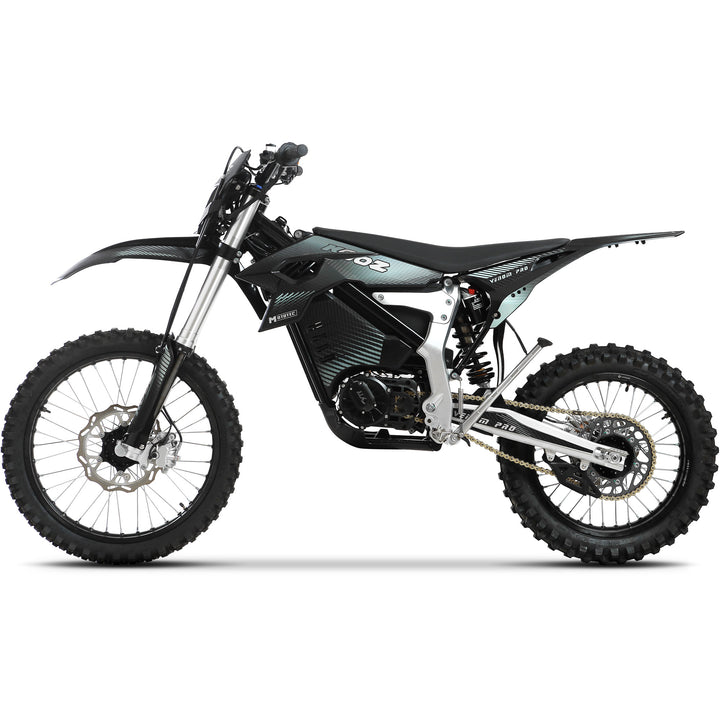 MotoTec Venom 72v 30000w Electric Dirt Bike Black