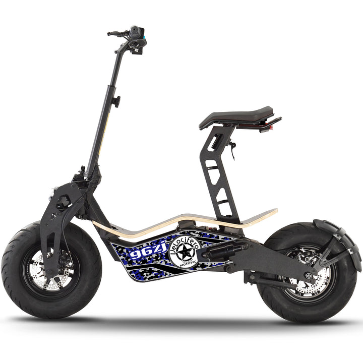 MotoTec| Mad 1600w 48v Foldable Electric Scooter