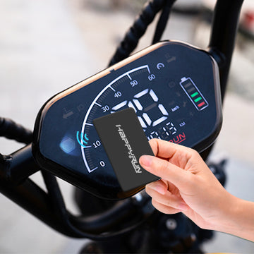 HappyRun G100 Electric Bike with 2000W Dual Battery 80-Mile Range