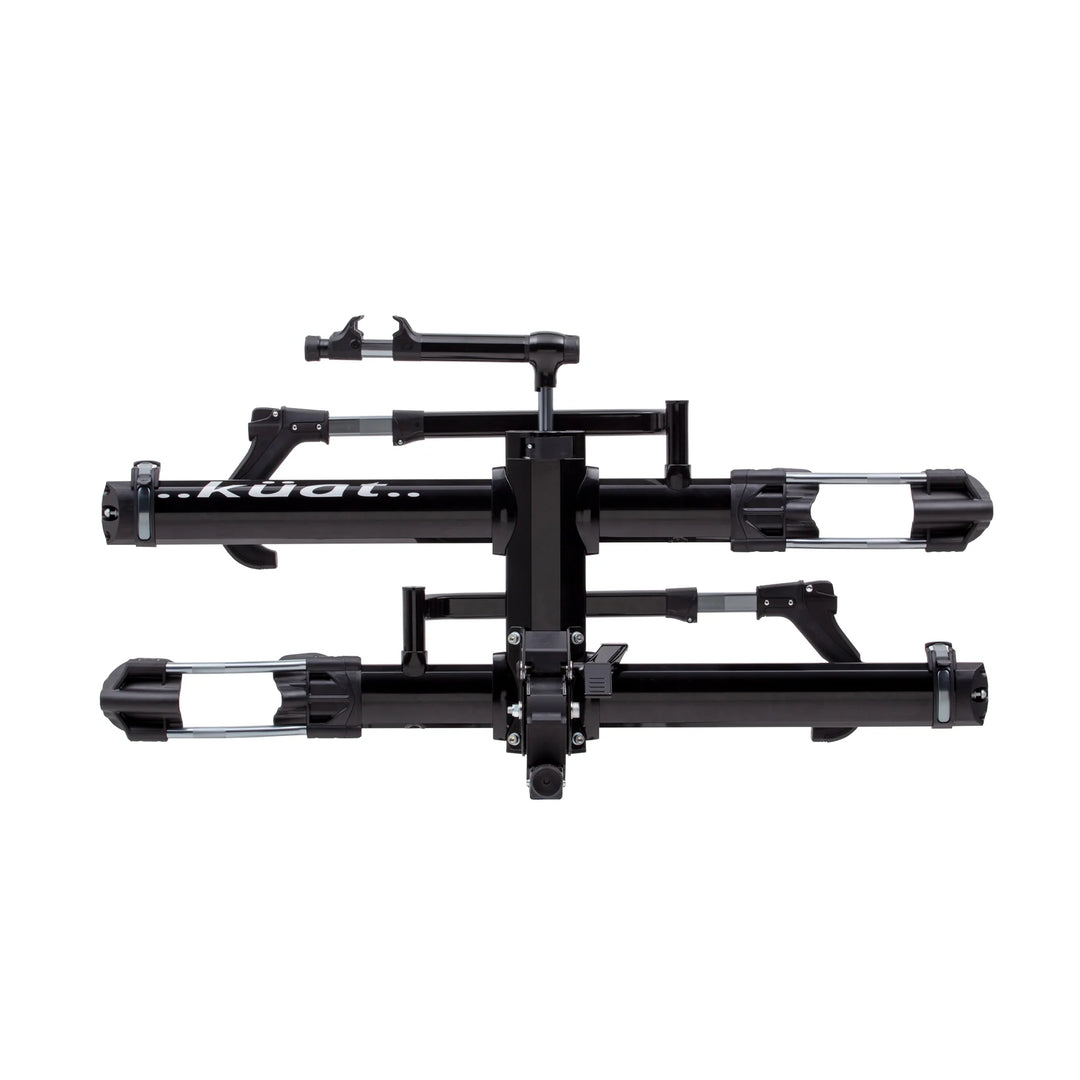 Kuat NV 2.0 2" 2-Bike Hitch Car Rack Black Metallic with Gray Anodize