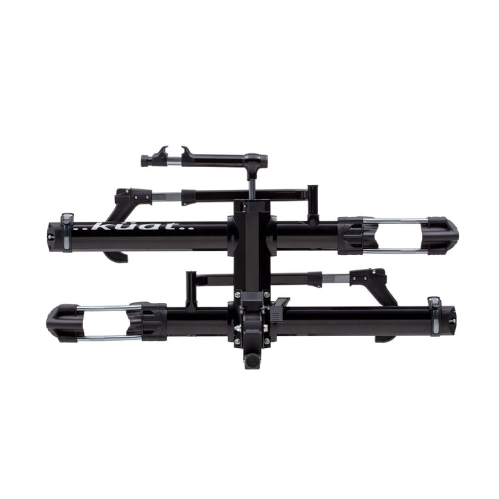 Kuat NV 2.0 2" 2-Bike Hitch Car Rack Black Metallic with Gray Anodize