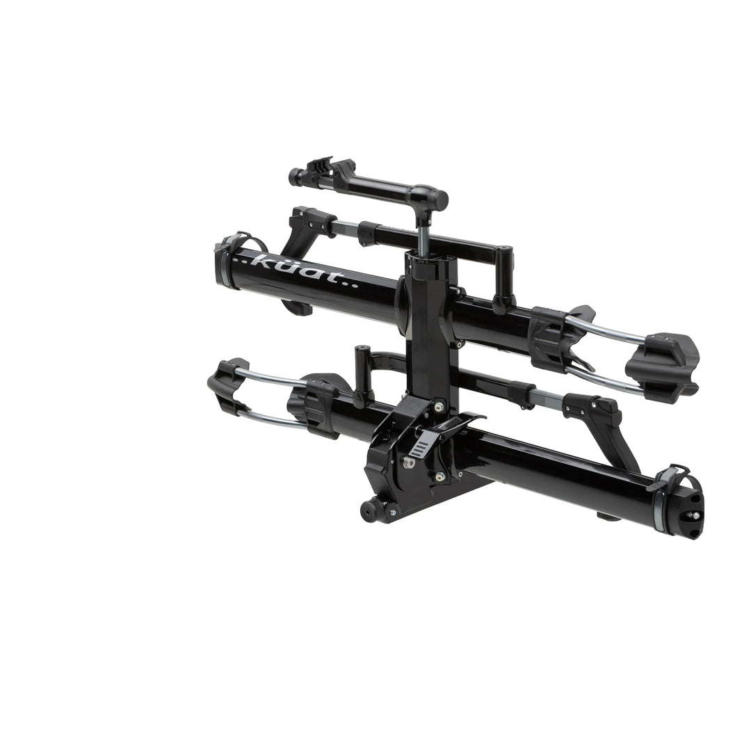 Kuat NV 2.0 2" 2-Bike Hitch Car Rack Black Metallic with Gray Anodize