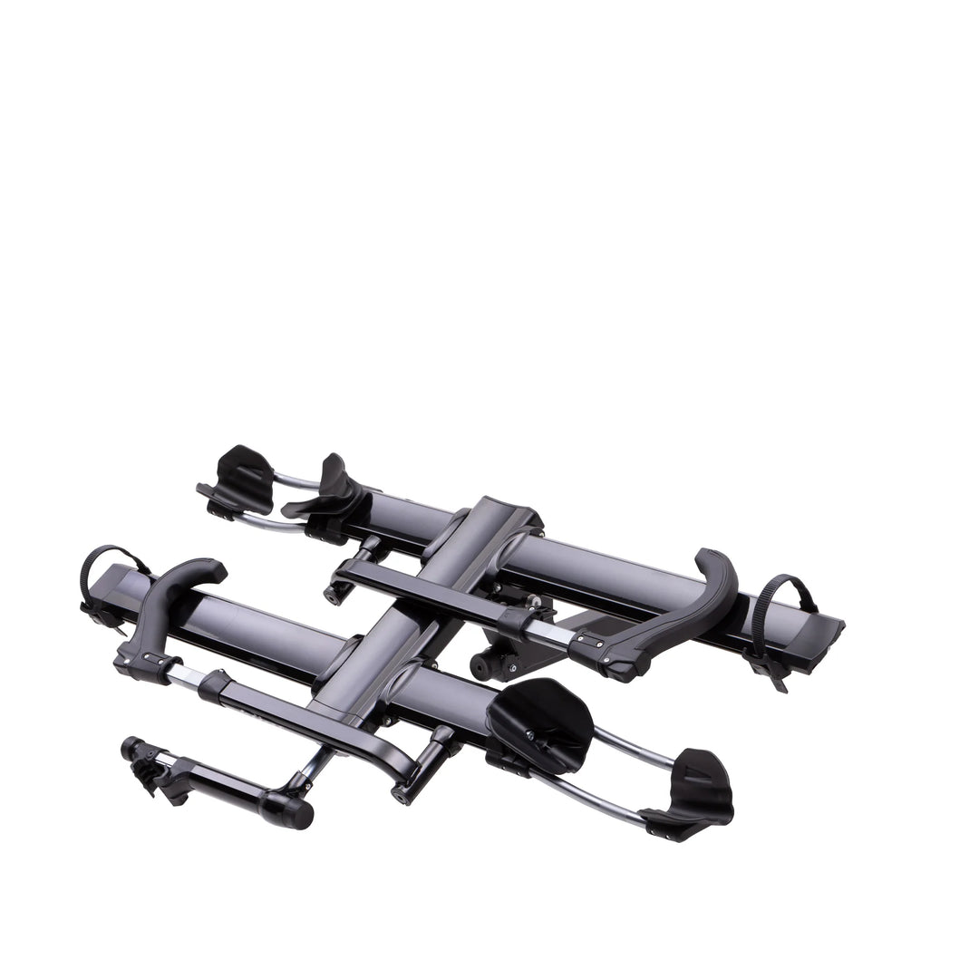 Kuat NV 2.0 2" 2-Bike Hitch Car Rack Black Metallic with Gray Anodize