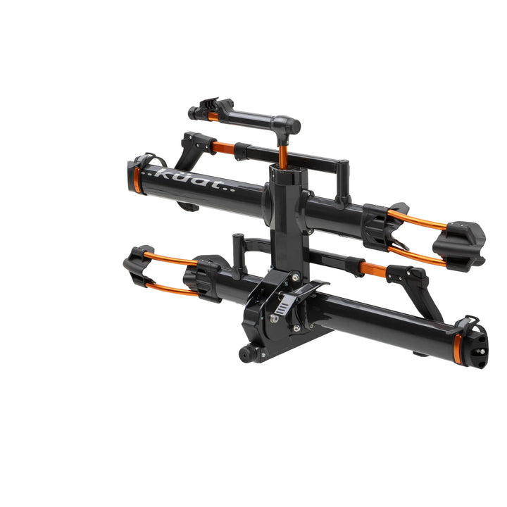 Kuat NV 2.0  2" 2-Bike Hitch Car Rack Gray Metallic with Orange Anodize