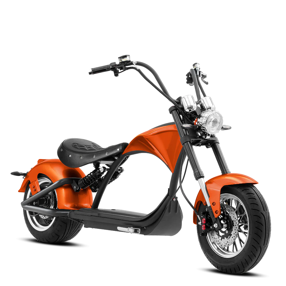 Eahora| Emars M1P Fat Tires,Hydraulic Brakes Moped-Style E-Scooter