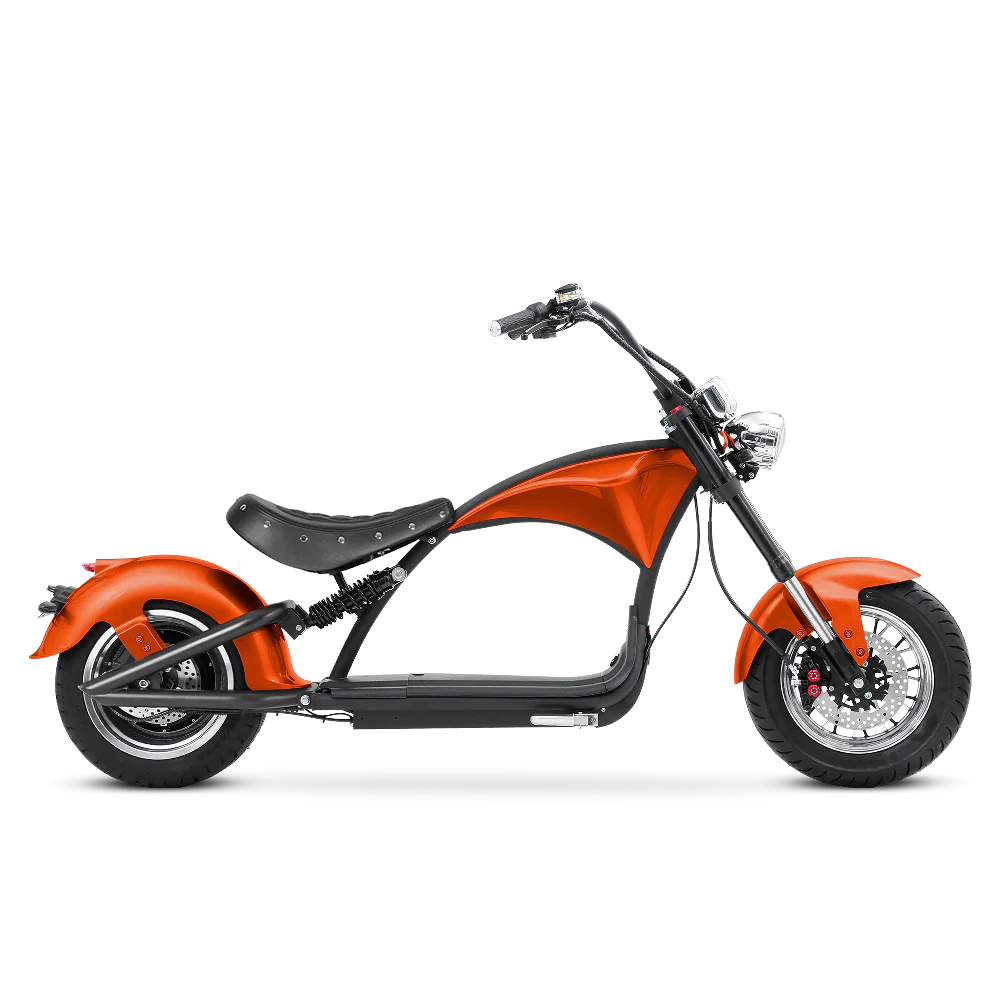 Eahora| Emars M1P Fat Tires,Hydraulic Brakes Moped-Style E-Scooter