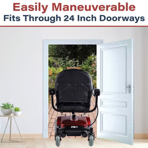 Zip’r PC Power Electric Wheelchair| 300 Lb Capacity, 15 Mile Range, Disassembles