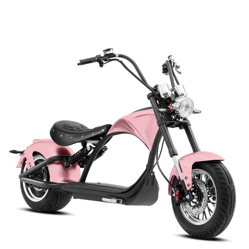 Eahora| Emars M1P Fat Tires,Hydraulic Brakes Moped-Style E-Scooter