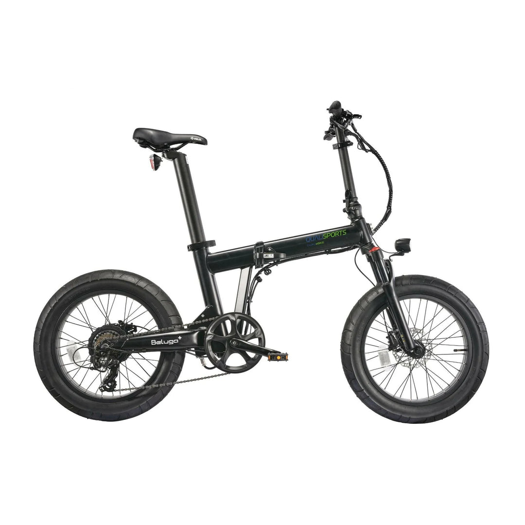 Qualisports BELUGA STD/PLUS| 500W, 48V Folding Fat Tire Electric Bike