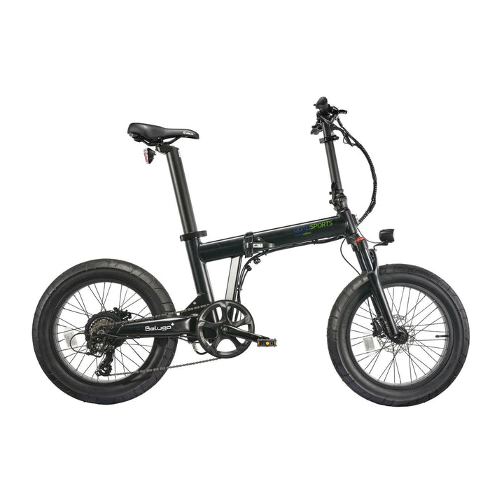 Qualisports BELUGA STD/PLUS| 500W, 48V Folding Fat Tire Electric Bike