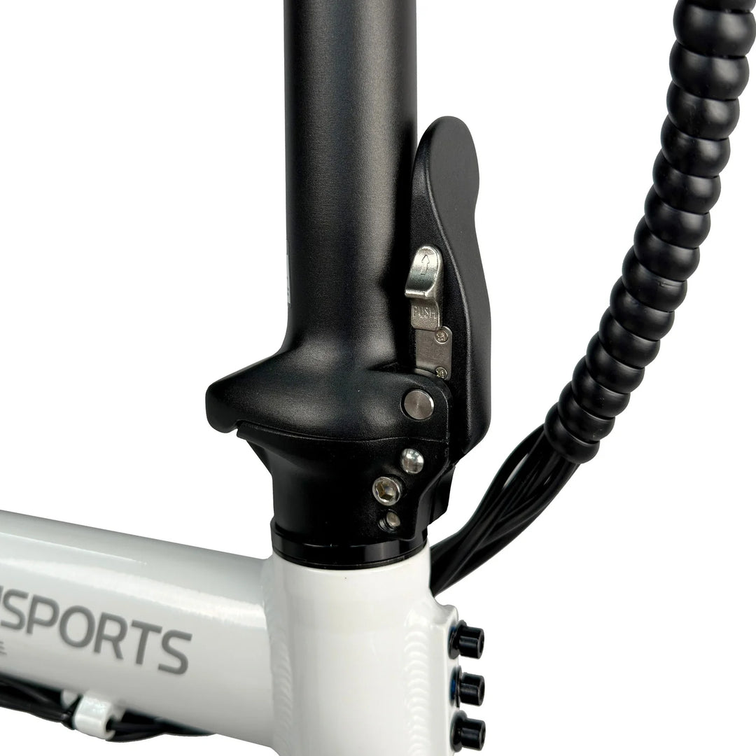 Qualisports Volador | 350W Motor, City Commuter Folding Electric Bike