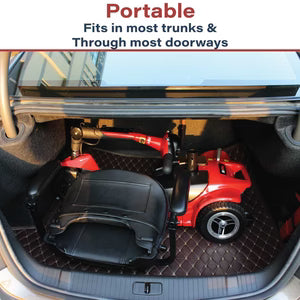 Zip'r Roo 3-Wheel Mobility Scooter | Lightweight, Portable, Travel Scooter