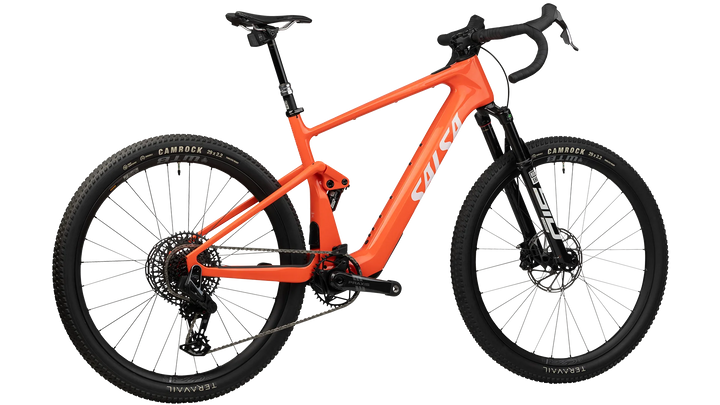 SALSA Wanderosa C Force X0 AXS Transmission Ebike - 29" Carbon Coral Medium