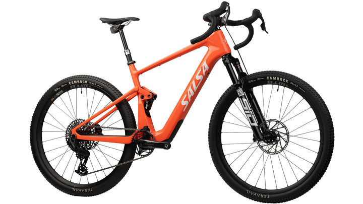 SALSA Wanderosa C Force X0 AXS Transmission Ebike - 29" Carbon Coral Medium