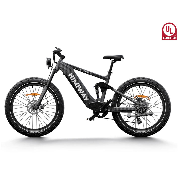 Himiway|D7 Full Suspension Electric Hunting Bike| 1000W, 80-Mile Range