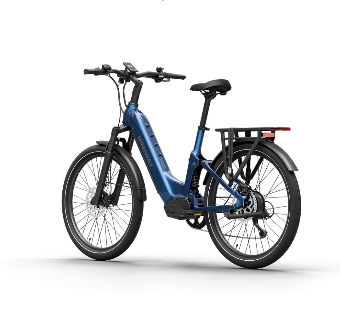 Himiway| A7 Full Suspension Commuter E-Bike | 500W Mid-Drive