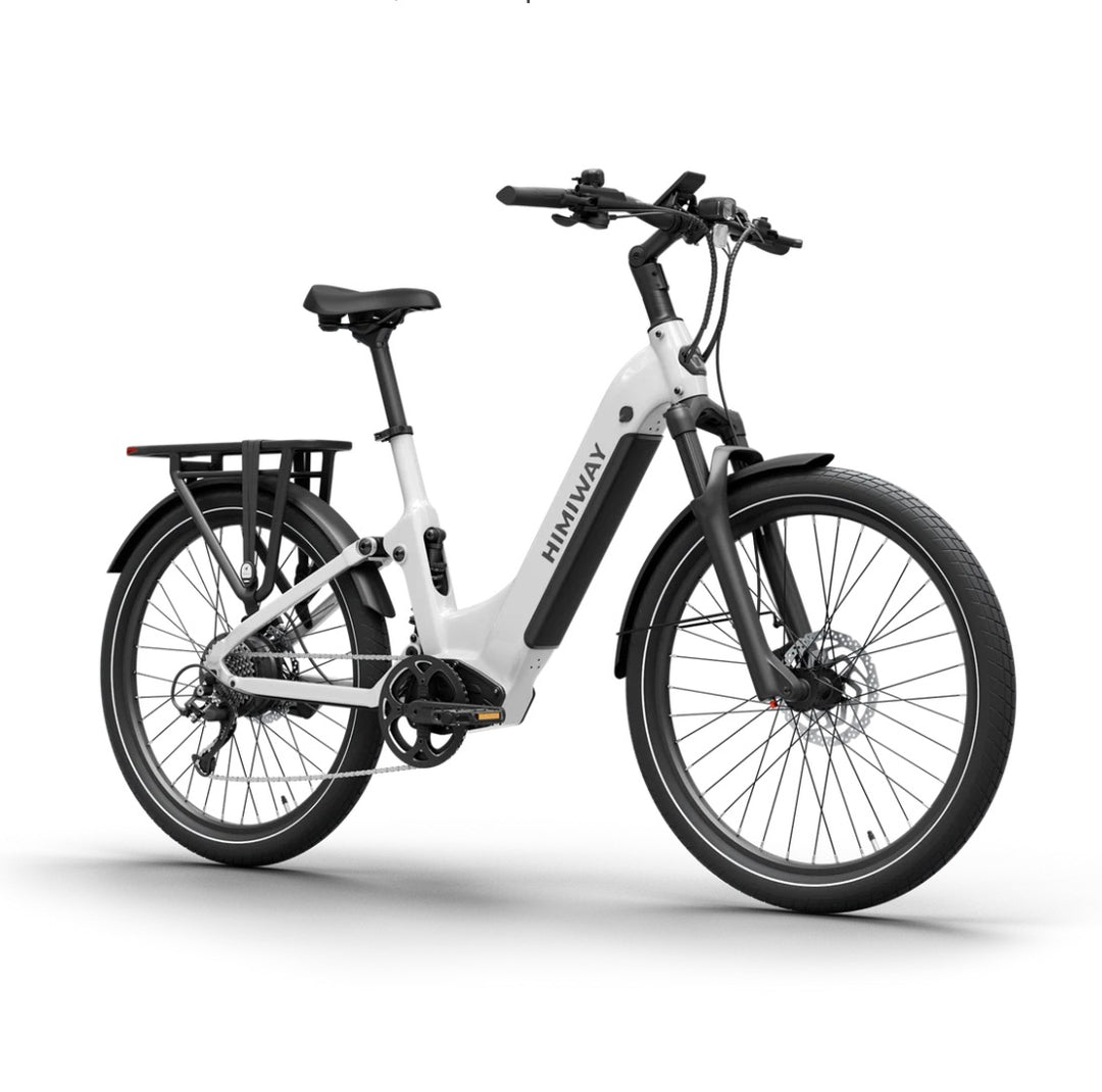 Himiway| A7 Full Suspension Commuter E-Bike | 500W Mid-Drive