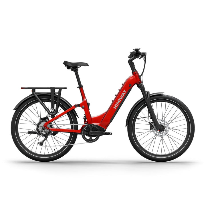 Himiway| A7 Full Suspension Commuter E-Bike | 500W Mid-Drive