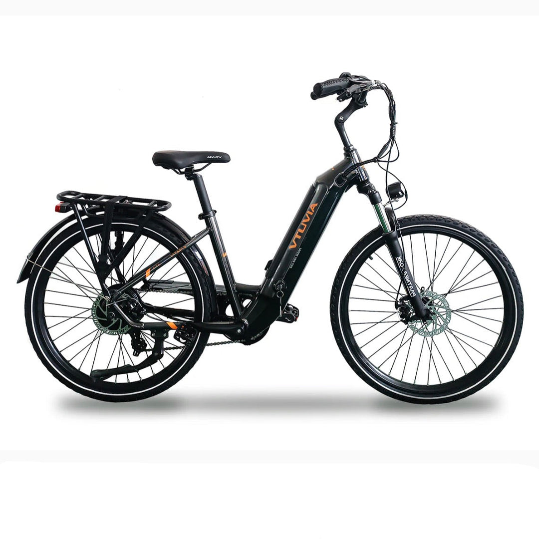 VTUVIA| Giraffe 500W, 50-Mile Range Step-Through Commuter Electric Bike