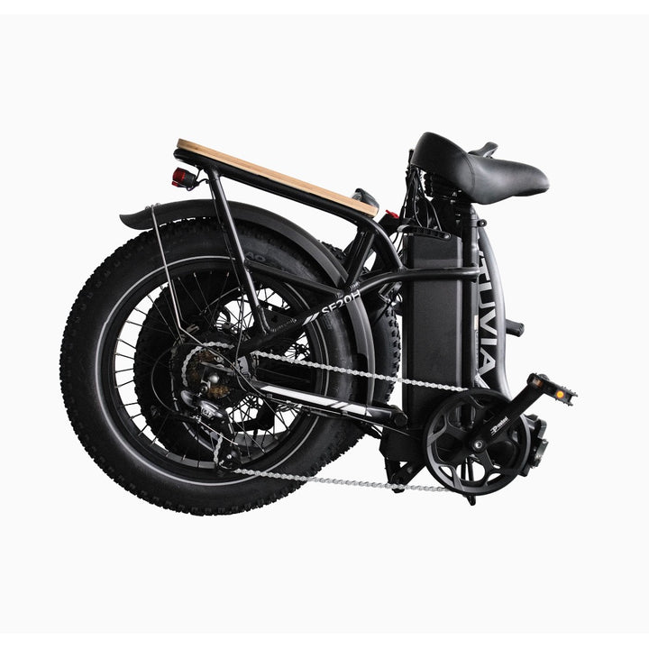 VTUVIA| SF20H Folding 750W, UL Certified, Fat Tire Step-Through Electric Bike