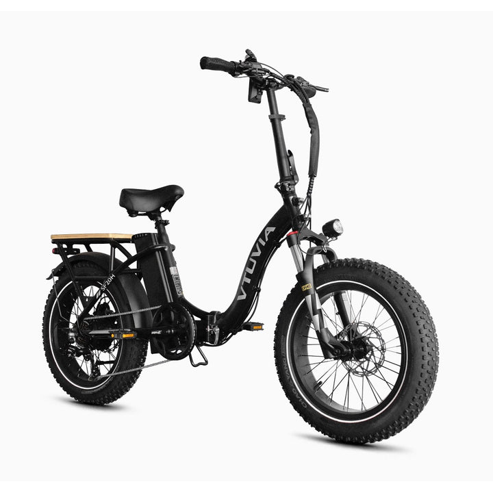 VTUVIA| SF20H Folding 750W, UL Certified, Fat Tire Step-Through Electric Bike