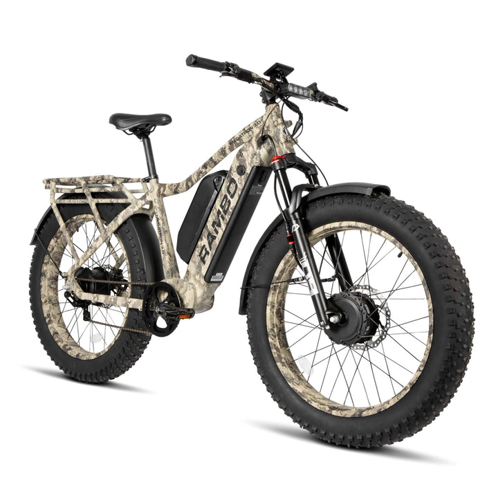 RAMBO| Megatron 4.0 Dual 1000W Motors, 110-Mile Range AWD Electric Bike