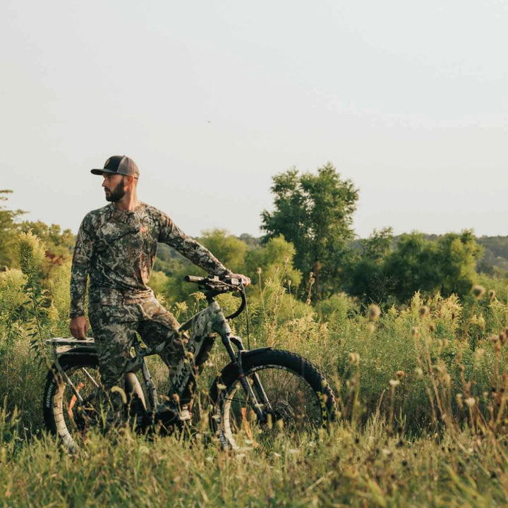RAMBO Venom 2.0 |1000W Mid-Drive, 4.8" Fat Tires Electric Hunting Bike