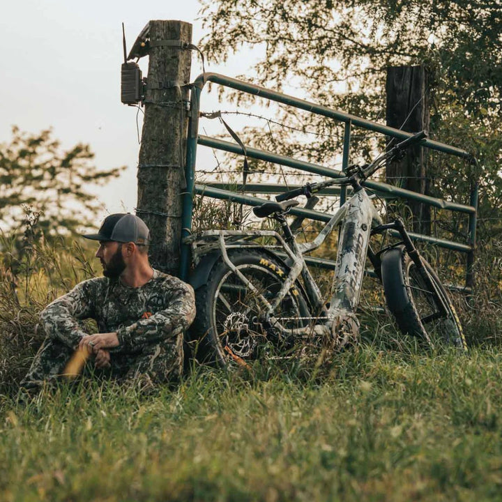 RAMBO Venom 2.0 |1000W Mid-Drive, 4.8" Fat Tires Electric Hunting Bike