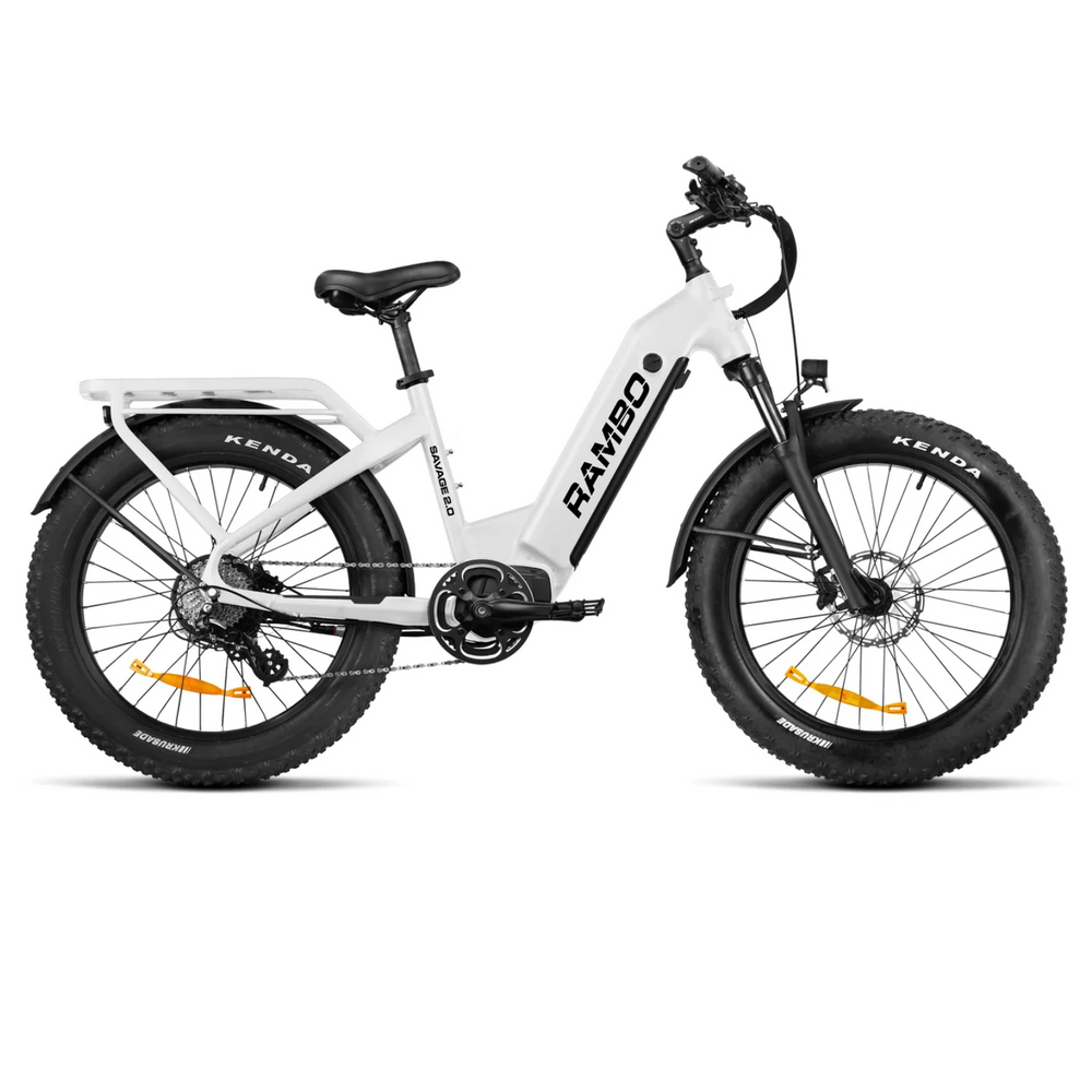 RAMBO Savage 2.0| Step-Through Hunter's All-Terrain Electric Bike - EBike Haul