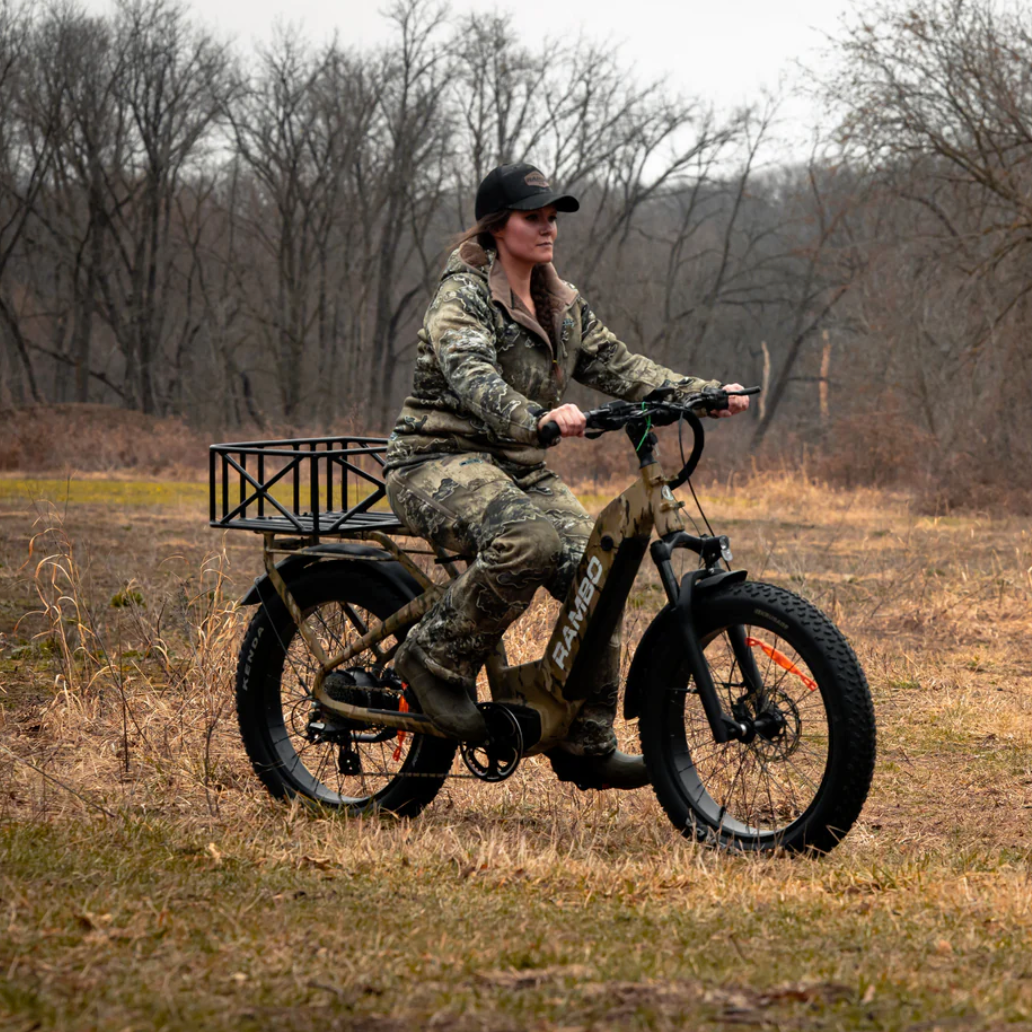 Off Road Electric Mountain Bike For Hunting Quietkat All Terrain