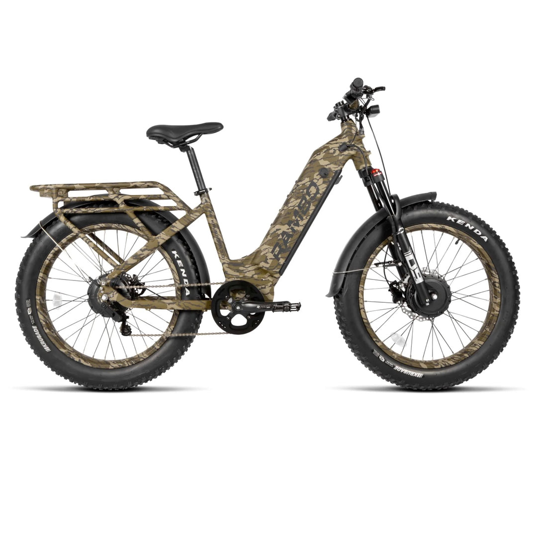 RAMBO| Krusader 3.0 All-Terrain Fat Tire All-Wheel Drive Hunting Bike