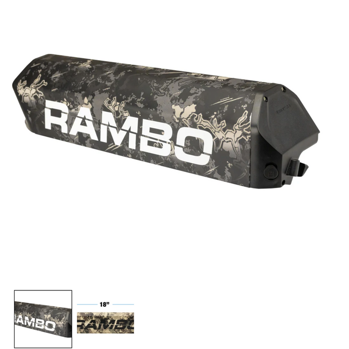 RAMBO| 18" 14.4AH & 21AH Black & TrueTimber Viper Western Camo Battery