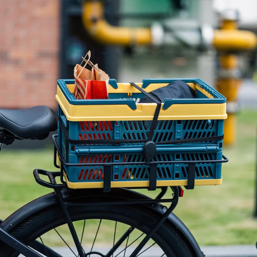 Velowave|Foldable Rear Basket for Velowave Electric Bikes