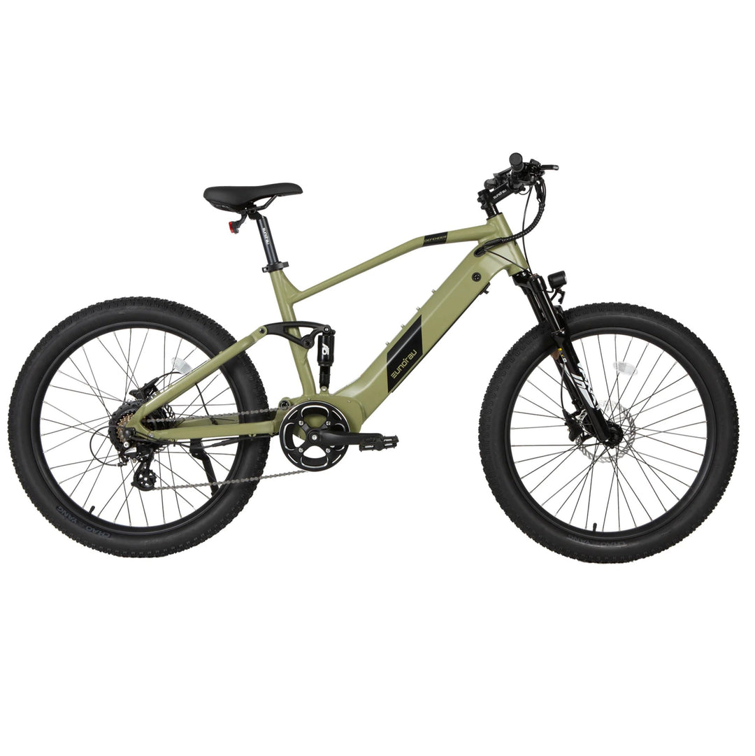Eunorau DEFENDER| All-Terrain 1500W Dual Battery Shimano 9-Speed EBike