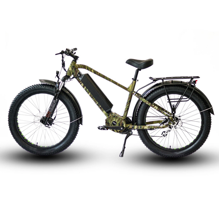 Eunorau|FAT-HD 1.0 Hunter X7 1000W Bafang Mid-Drive Hunting Fat tire EBike