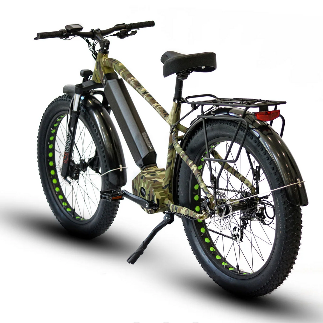 Eunorau|FAT-HD 1.0 Hunter X7 1000W Bafang Mid-Drive Hunting Fat tire EBike