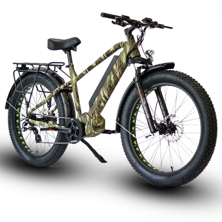 Eunorau|FAT-HD 1.0 Hunter X7 1000W Bafang Mid-Drive Hunting Fat tire EBike