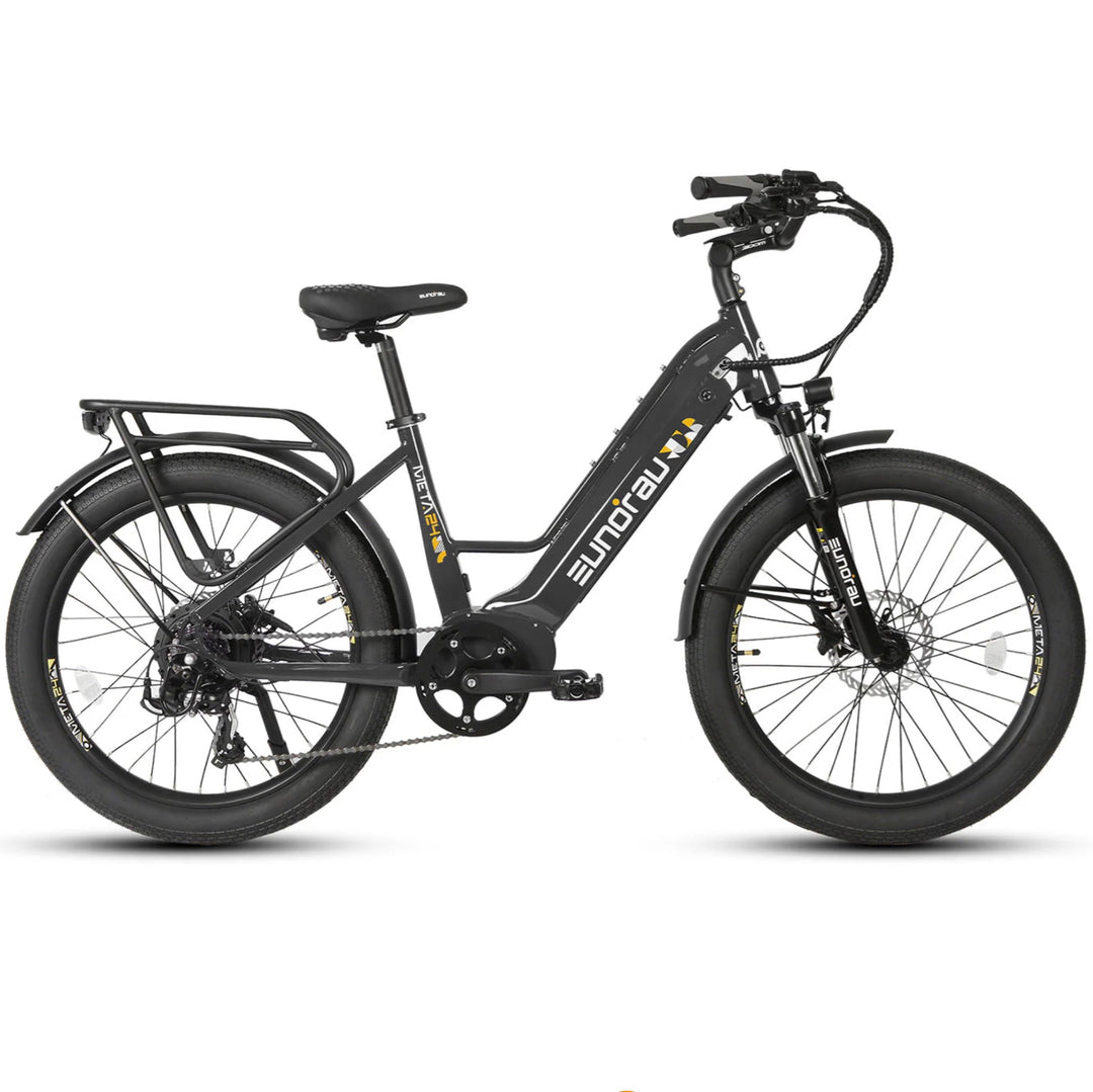 Eunorau| META 100-Mile Range 500W,Torque Sensor Commuter E-Bike